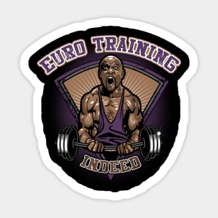 Euro Training Sticker